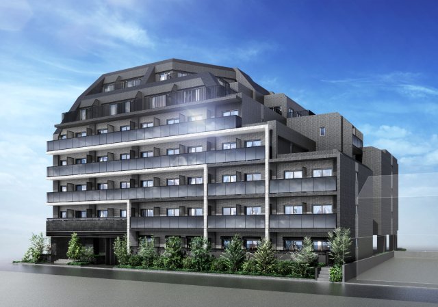 ガーラ・パークサイド亀戸1階 外観パース