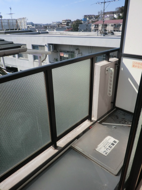 グランディオール白楽0603号室 バルコニー