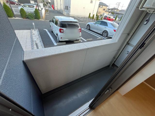 メリーガーデン103号室 ベランダ