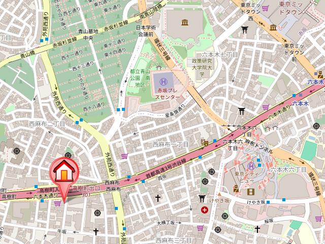 レジディア西麻布5階 null