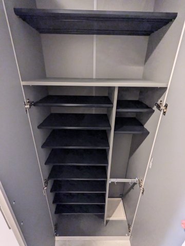 ケイディーエックスレジデンス原木中山0109号室 収納