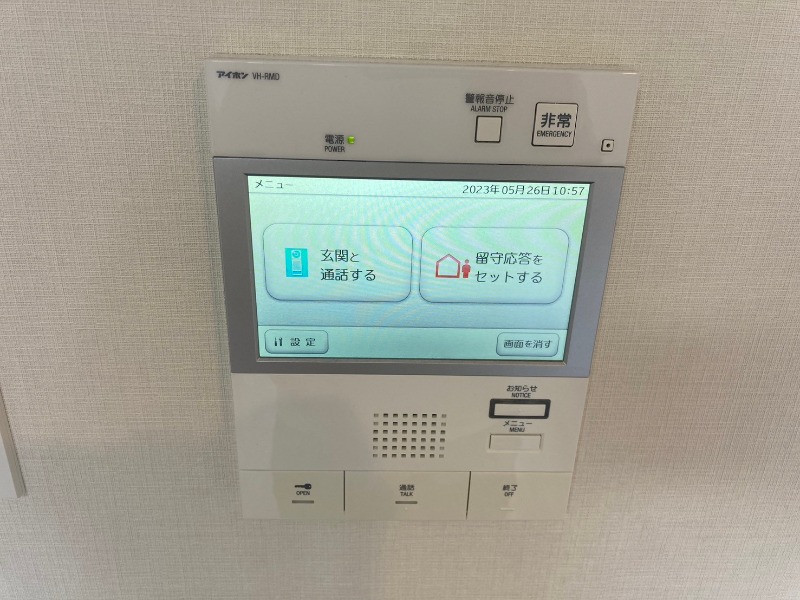 CREALpremier大島4階 モニター付きインターホン