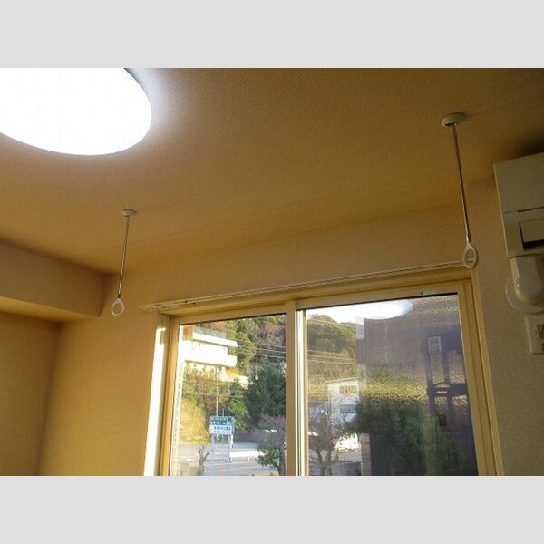 ベルフォーレ202号室 室内物干し