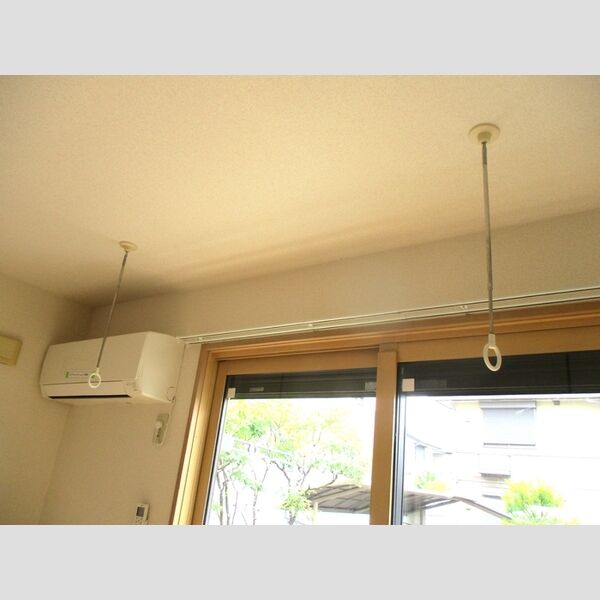 ロジュマン マエバラDEFD101号室 室内物干し