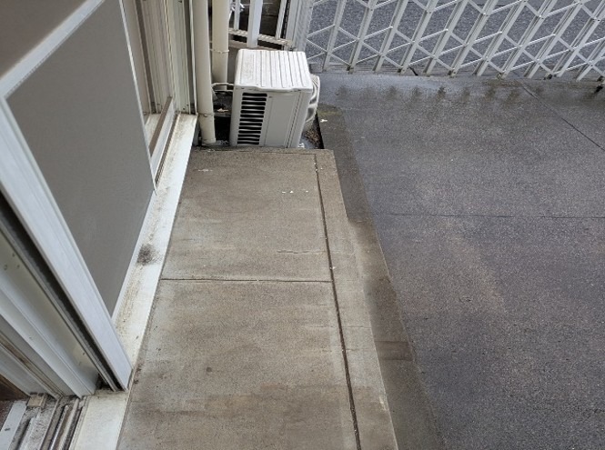 兼六コーポ滝山1階 バルコニー