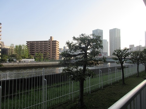 ニューライフマンション木場1階 バルコニーからの眺望　※2026年4月の写真