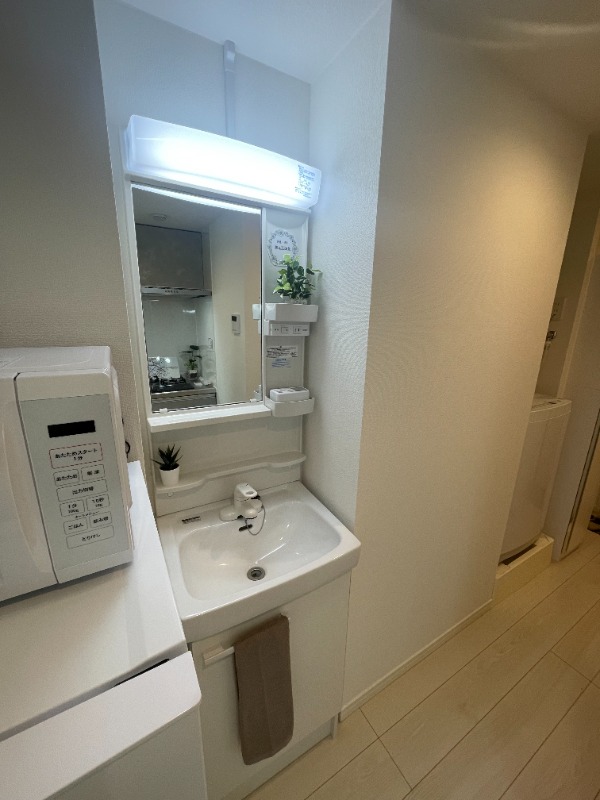 丘の上のフルール 洗面