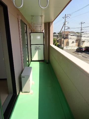 フォレストガーデン205号室 ベランダ