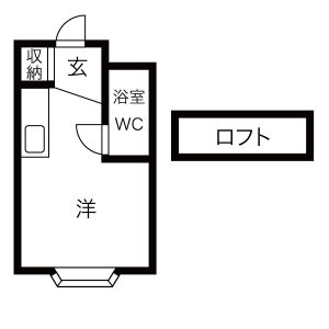 ベルピア常盤平第3201号室 間取