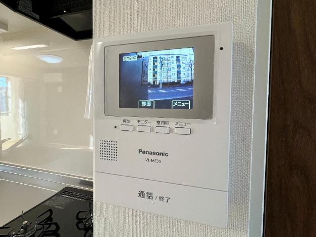 ミ・カーサ河辺Ｂ207号室 カメラ付インターホン