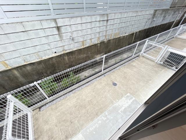 ルピナシオン101号室 専用庭