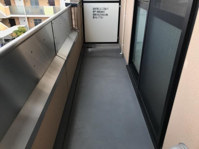スカイパークオキツカ305号室 ベランダ