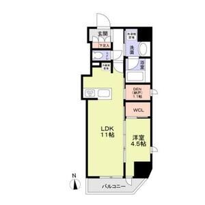 ジオエント中野801号室 間取