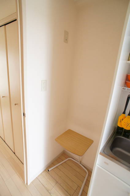 芝コーポ５号館0907号室 洗濯機置き場です。モデルルームしてます♪