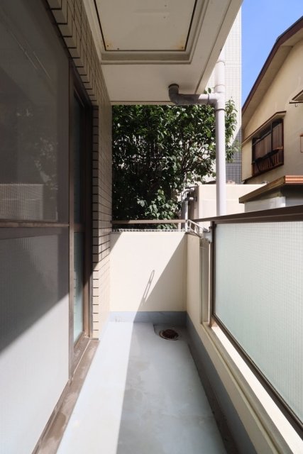 大成ルームズ1階 バルコニー
