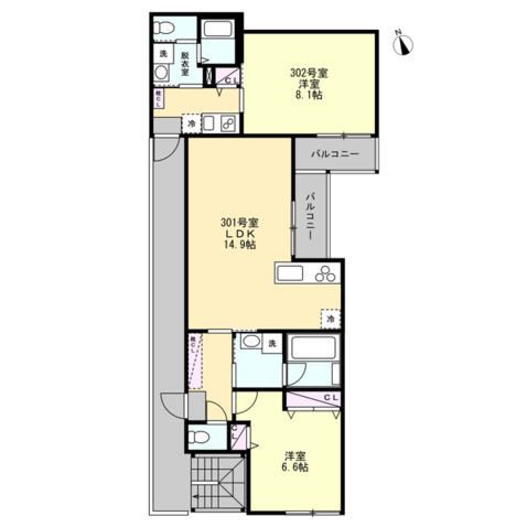 ベイルーム藤沢長後302号室 部屋その他