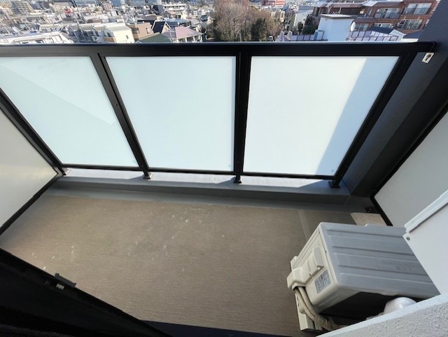 ドゥーエ二子新地5階 バルコニー