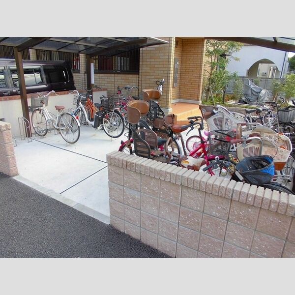 ロイヤルティアラⅡ・ⅢⅡ301号室 駐輪場