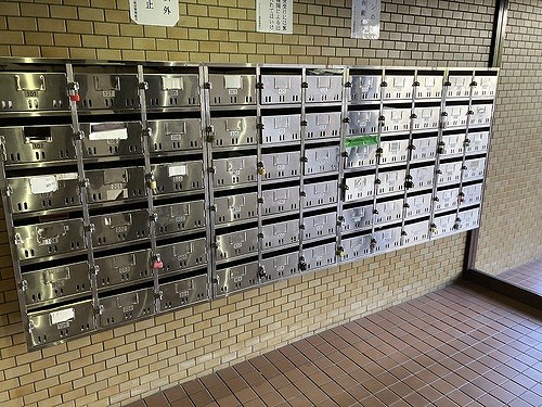 ダイアパレス根岸6階 集合郵便受　※2026年3月の写真