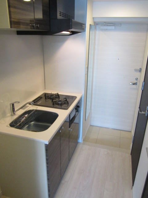 ガーラ・ステーション横濱阪東橋 大型レンジフード付きキッチン