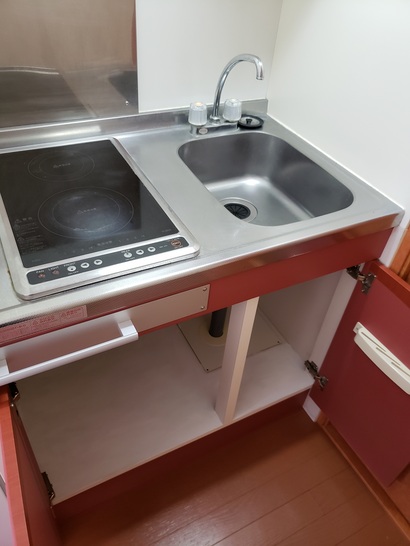 レオパレス広町 電気コンロ