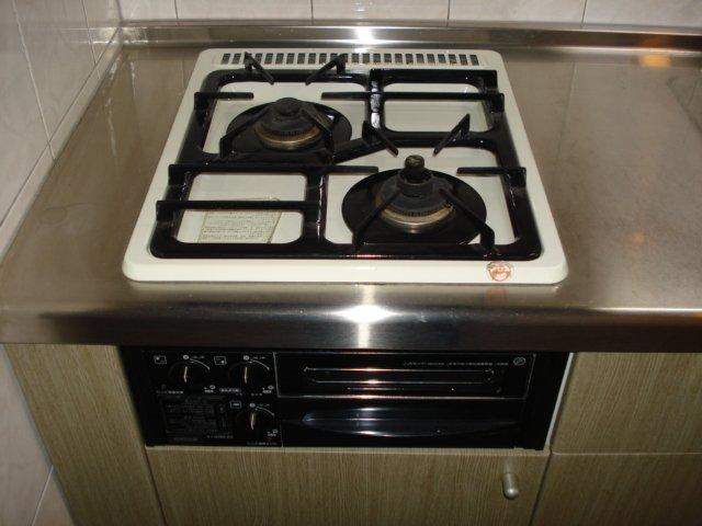メゾン・ド・ケヤキ101号室 ２口ガスコンロ