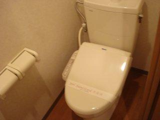 パレスサントピアⅤ205号室 シャワー付トイレ