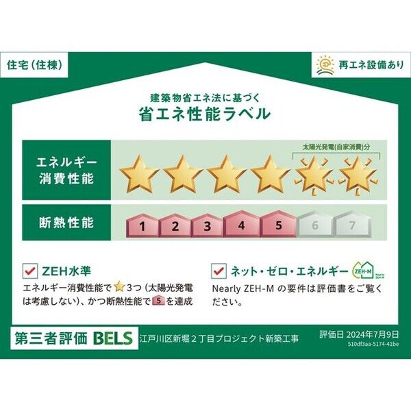セレスティア新堀201号室 BELSマーク(住棟)