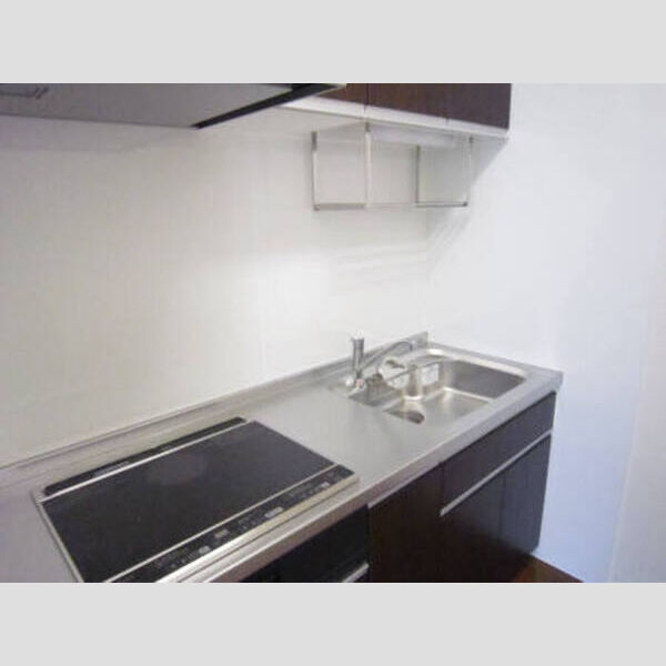 イースト コテージ 201 IHクッキングヒーター(2口)ラジエントヒーター(1口)付の対面キッチン