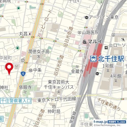 リッシェル北千住3階 null
