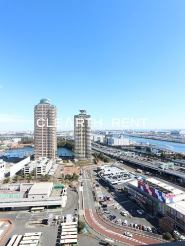 ザ湾岸タワーレックスガーデン21階 21階からの解放的な眺望