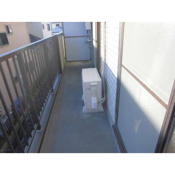 CASAあけぼの0201号室 バルコニー