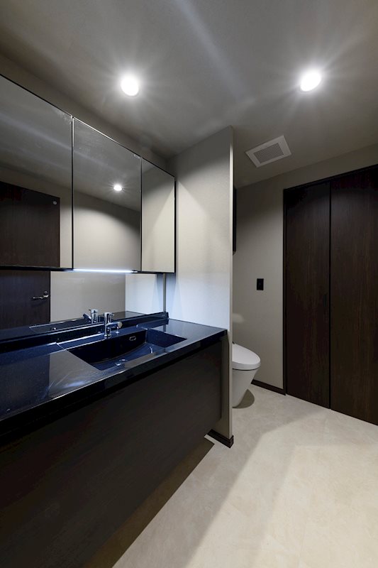 レジディア西麻布14階 洗面