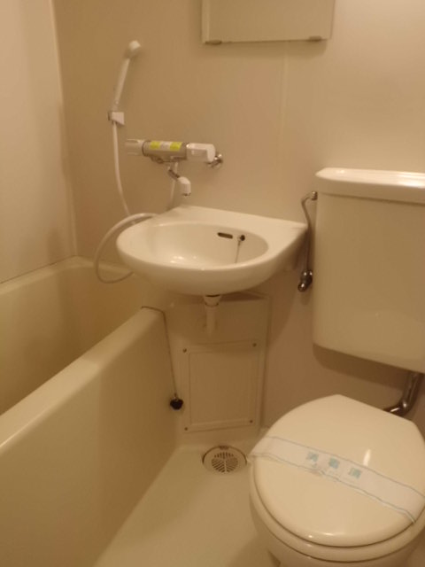 グランディオール白楽0301号室 落ち着いた空間のお風呂です