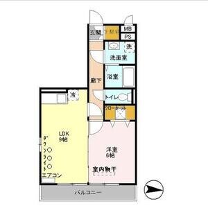 パシ・アージュパルコ105号室 間取