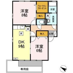 ファミール　A棟B棟B101号室 間取