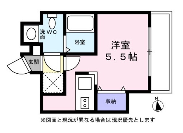 サンブリエ0305号室 ※間取図と現況が異なる場合は現況優先とします