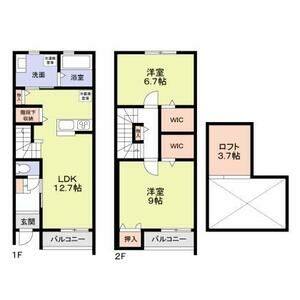 ブリエ・アンB号室 間取