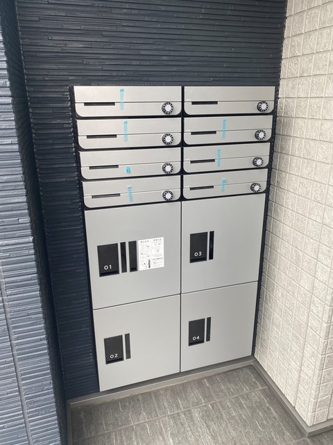 Ｐｒｉｍｏ　Ａ0205号室 集合ポスト・宅配ＢＯＸ