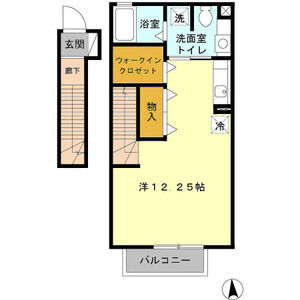 ファミール多摩平205号室 間取