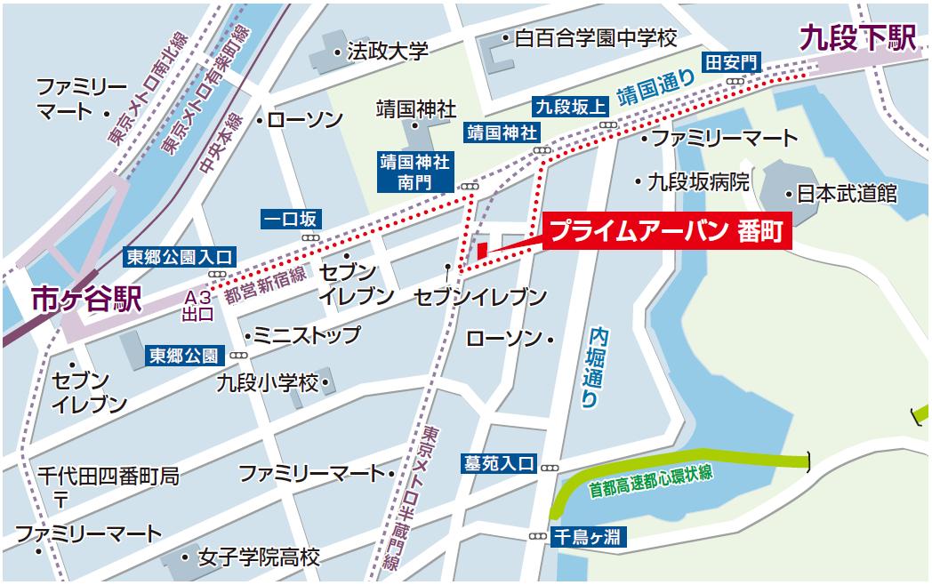 プライムアーバン番町206号室 null