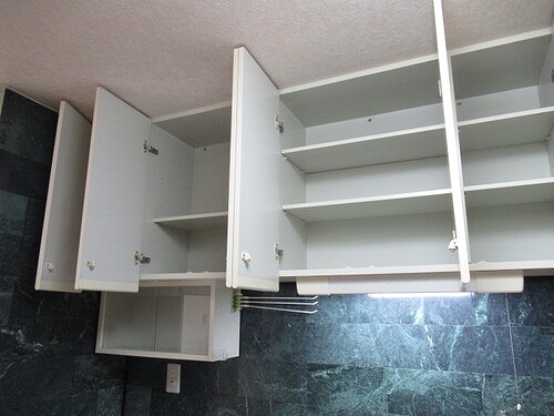 ライオンズマンション与野本町 キッチン上部収納