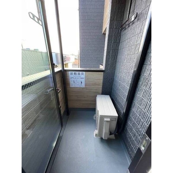 Claire天王台0205号室 バルコニー