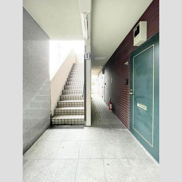 鶴寿館202号室 通路