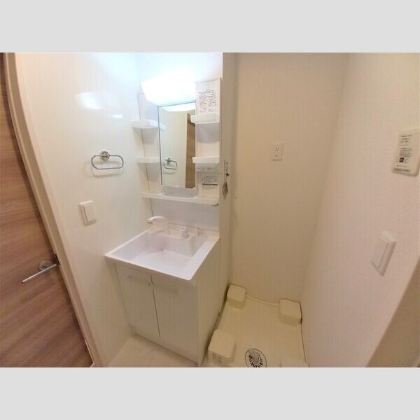 愛宕ビューハイツ　2201号室 洗髪洗面化粧台