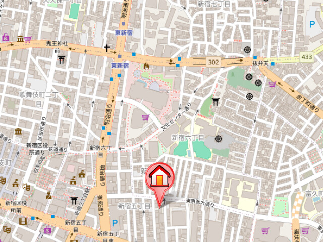レジディア新宿イーストⅡ4階 null