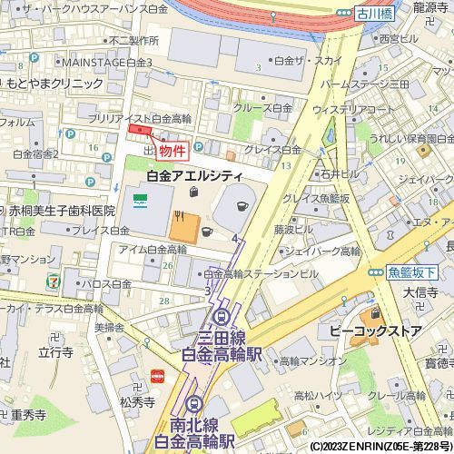 Ｂｒｉｌｌｉａ　ｉｓｔ　白金高輪11階 null