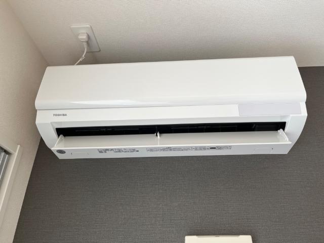 三里塚　アパートⅢ期新築工事102号室 エアコン（イメージ）