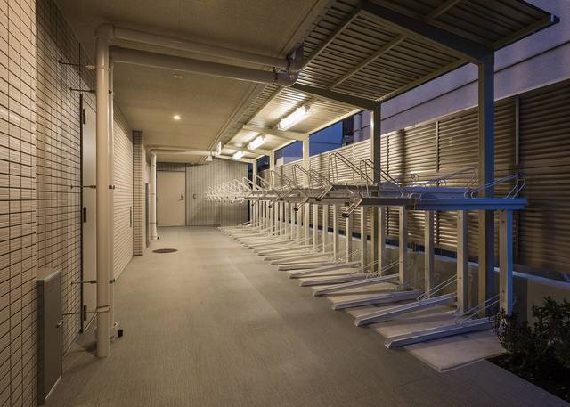 グランド・ガーラ大島6階 駐輪場