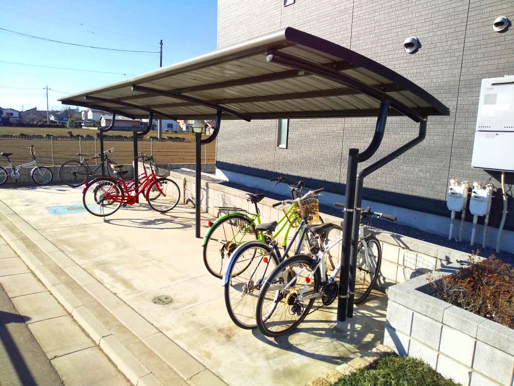 レオネクストグランツール205号室 駐輪場